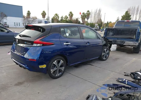 2022 Nissan Leaf Sv 40 Kwh z USA, uszkodzony, nr VIN 1N4AZ1CV9NC555029